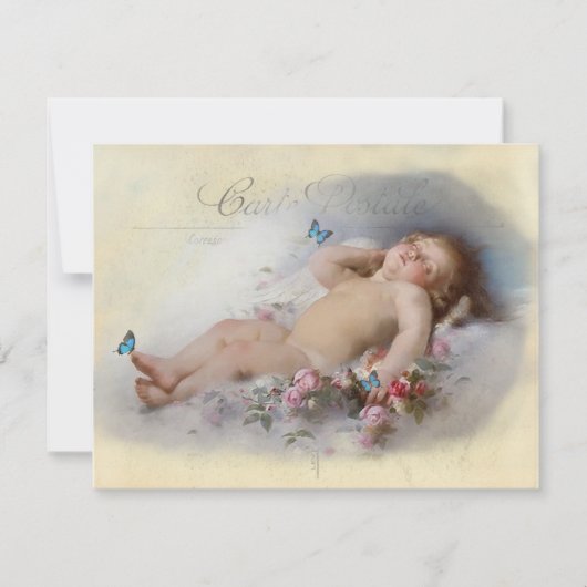 Sweet Dreams, Babydusche Einladung (Vorderseite)