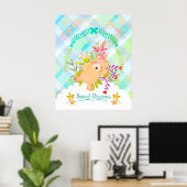 Sweet Dreams Bear Poster (Heimbüro)
