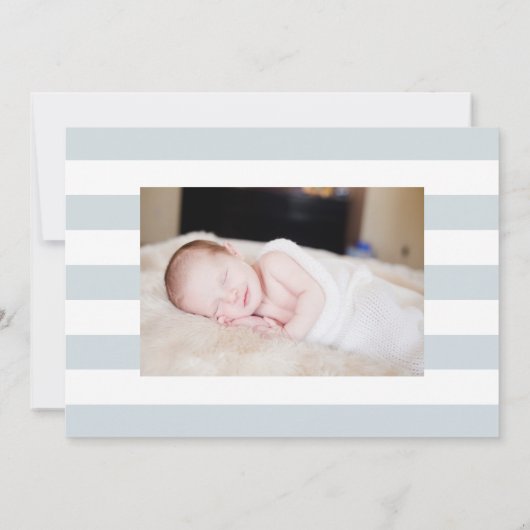 Sweet Dreams Birth Ankündigung (Rückseite)