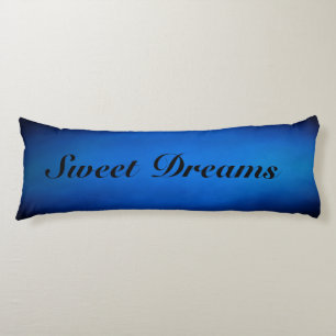 Sweet Dreams Blue Ombre Kissen