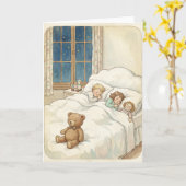 Sweet Dreams Children Card Karte (Gelbe Blume)