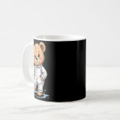 Sweet Dreams Cool Teddy Bear With Pajamas Premium  Kaffeetasse (Vorderseite Links)