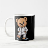 Sweet Dreams Cool Teddy Bear With Pajamas Premium  Kaffeetasse (Links)