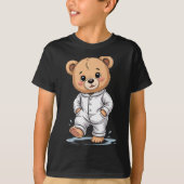 Sweet Dreams Cool Teddy Bear With Pajamas Premium T-Shirt (Vorderseite)