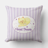 Sweet Dreams Cotton Throw Kissen 20" x 20" (Vorderseite)