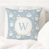 Sweet Dreams Counting Sheep Monogram Kinderzimmer Kissen