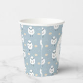 Sweet Dreams Counting Sheep Monogram Pappbecher (Rechts)