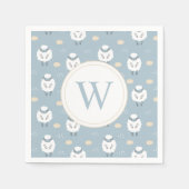 Sweet Dreams Counting Sheep Monogram Serviette (Vorderseite)