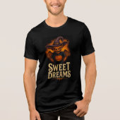 Sweet Dreams Creepy Goblin Design Tri-Blend Shirt (Vorderseite)