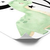 Sweet Dreams Dinosaur Poster (Ecke)