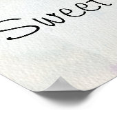 Sweet Dreams Ed Poster (Ecke)