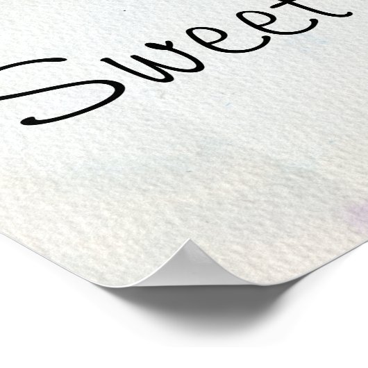 Sweet Dreams Ed Poster (Ecke)