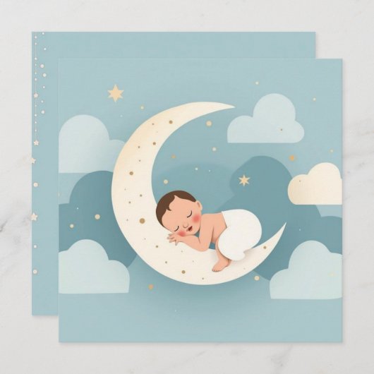 Sweet Dreams Einladung (Vorne/Hinten)