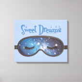 Sweet Dreams Face Mask Leinwanddruck (Vorderseite)