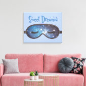 Sweet Dreams Face Mask Leinwanddruck (Insitu (Wohnzimmer))