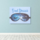 Sweet Dreams Face Mask Leinwanddruck (Insitu (Holzboden))