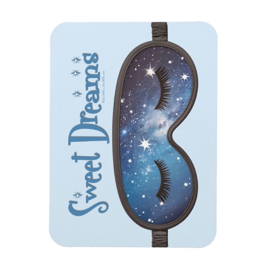 Sweet Dreams Face Mask Magnet (Vertikal)