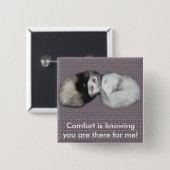 Sweet Dreams Ferrets Button (Vorne & Hinten)