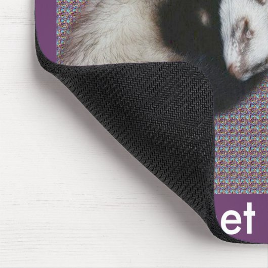 Sweet Dreams Ferrets Mousepad (Ecke)