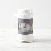 Sweet Dreams Ferrets Stein Bierglas (Vorderseite Links)