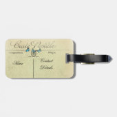 Sweet Dreams Gepäckanhänger (Rückseite horizontal)