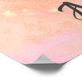 Sweet Dreams Girl Baby Elephant 2 Poster (Ecke)