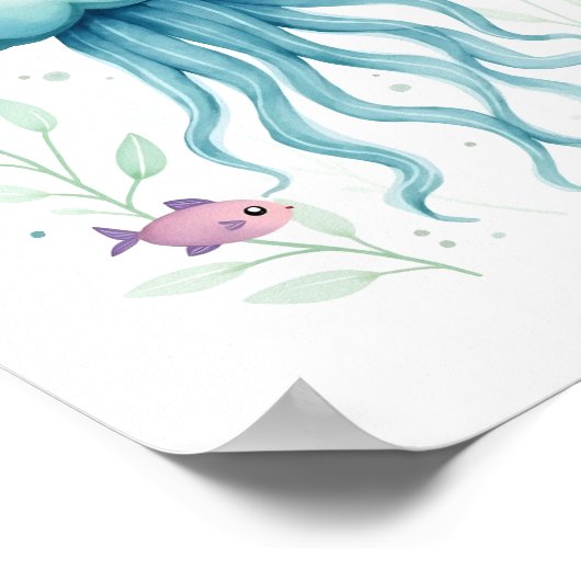 Sweet Dreams Jellyfish Poster (Ecke)