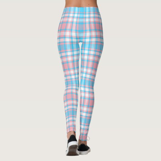 Sweet Dreams Karierte Leggings (Rückseite)