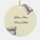 Sweet Dreams Keramik Ornament (Hinten)