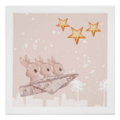 Sweet Dreams Kinderzimmer Art Poster (Vorderseite)