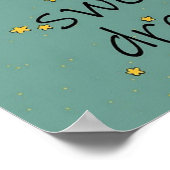Sweet Dreams Kinderzimmer Poster (Ecke)