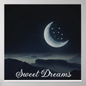 Sweet Dreams Kinderzimmer Poster (Vorne)