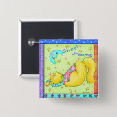 Sweet Dreams Kitty Button Abzeichen (Vorne & Hinten)