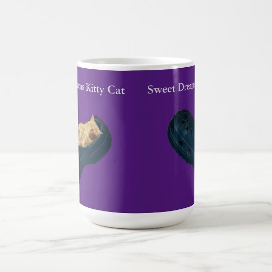 Sweet Dreams Kitty Cat, Coffee Tasse (Mittel)