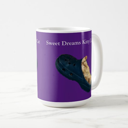 Sweet Dreams Kitty Cat, Coffee Tasse (VorderseiteRechts)