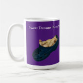 Sweet Dreams Kitty Cat, Coffee Tasse (Links)