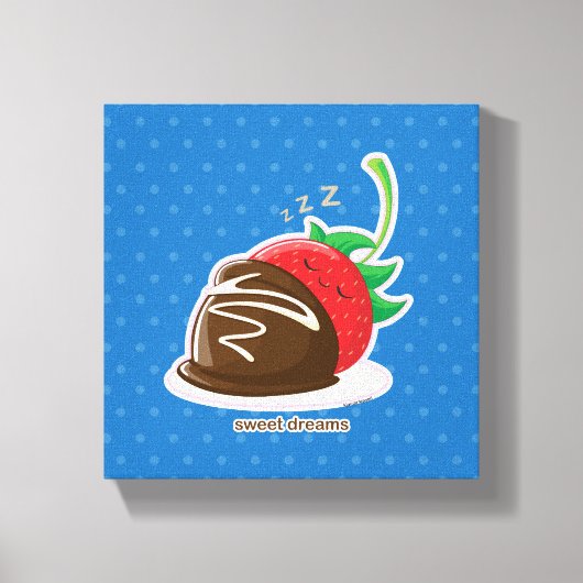 Sweet Dreams Leinwanddruck (Vorderseite)