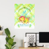 Sweet Dreams Lion Poster (Heimbüro)