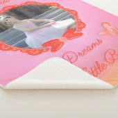 "Sweet Dreams Little Ballerina" Sherpadecke (3/4)