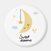 Sweet Dreams Moon & Stars Magnet (Vorne)
