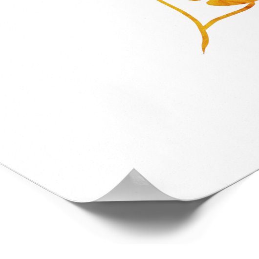 Sweet Dreams Nesting Bird. Poster (Ecke)