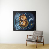 Sweet Dreams Niedlich Design Lion Wandteppich (Beispiel (Horizontal))