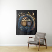Sweet Dreams Niedlich Design Owl Wandteppich (Beispiel)