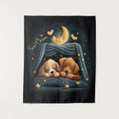 Sweet Dreams Niedlich Design Puppy Wandteppich (Vorderseite)