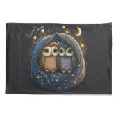 Sweet Dreams Niedliches Design Owl Personalisierte Kissenbezug (Rückseite)