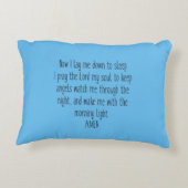 Sweet Dreams niedliches Lamm personalisiert mit Ge Dekokissen (Rückseite)