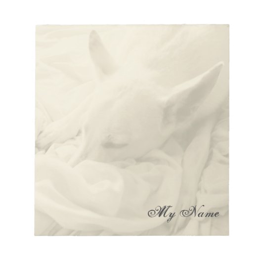 Sweet Dreams ~ Notepad / 5.5"x6" / 1 Seite Notizblock (Vorderseite)
