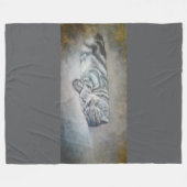 Sweet Dreams of a British Shorthair Fleecedecke (Vorderseite (Horizontal))