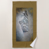 Sweet Dreams of a British Shorthair Strandtuch (Vorderseite)