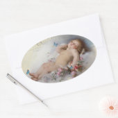 Sweet Dreams Ovaler Aufkleber (Umschlag)